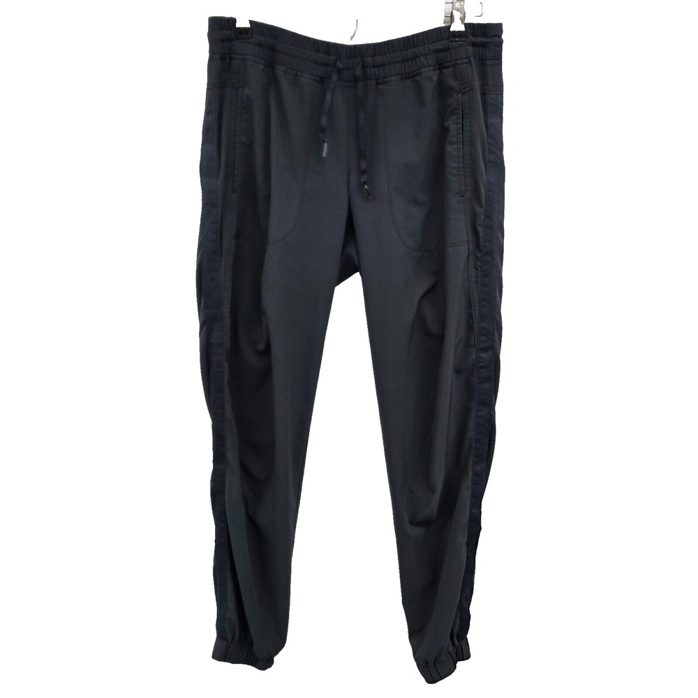 Athleta Black Performance Jogger Pants Stretch Athleisure Activewear‎ Womens